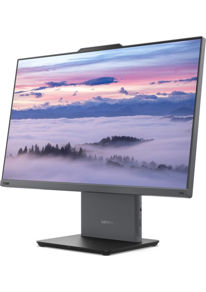 Thinkcentre Neo 50A Gen 5 Intel Core I7 13620H 24GB 512GB SSD 23.8" Fhd Windows 11 Home All In One Bilgisayar & Per4 USB Bellek 12SC000KTRP352