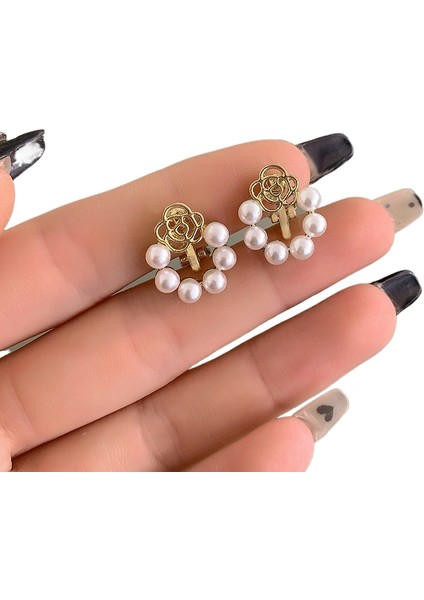 Delikli Kulaklar Için Şık Kulak Klipsleri (Yurt Dışından)