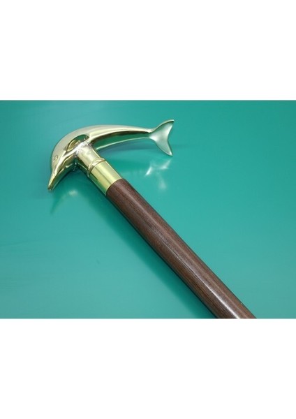 Pirinç Yunus Balıklı Baston