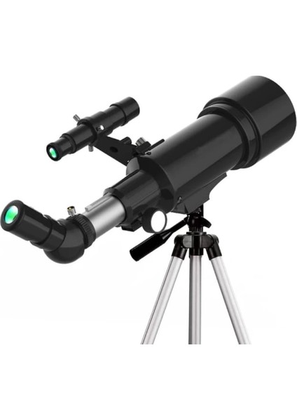 400 x 70 mm Açıklıklı Refrakter Teleskoplar 15X - 150X Telefon Adaptörlü Reflex modelleri