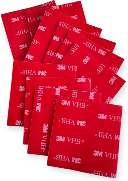 3m Kare Çift Taraflı Bant 10'lu Paket