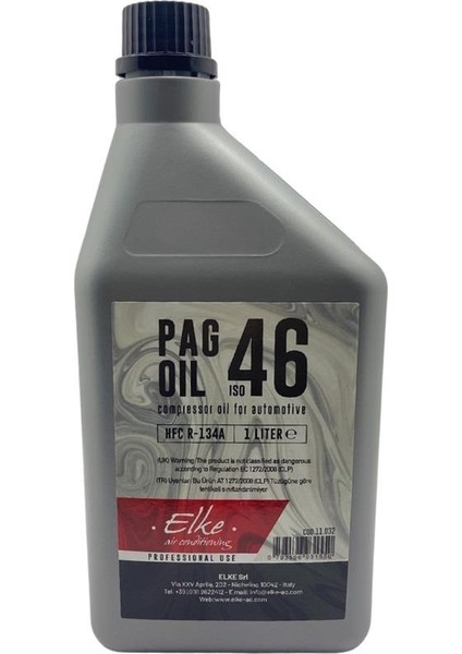 KLİMA KOMPRESÖR YAĞI PAG-46 (1 LT)