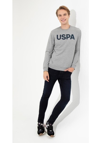 Erkek Melanj Basic Sweatshirt 1454251 modelleri