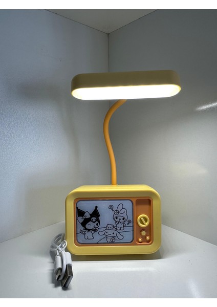 Çok Fonksiyonlu Sevimli Gece Lambası ve Kalemtraş - Eğlenceli ve Pratik Çözümler