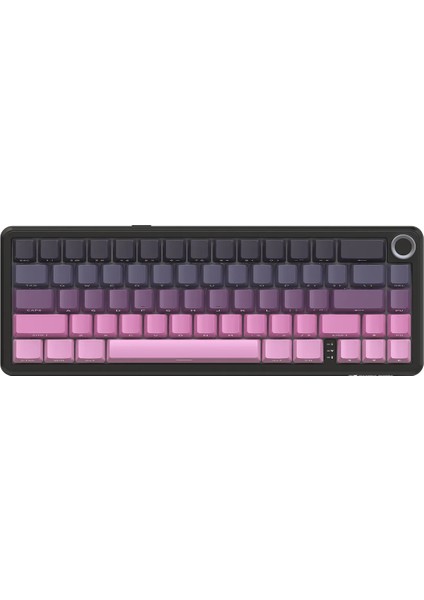 Attack Shark X66 Kablosuz Mekanik Klavye Side Printed Pbt Keycaps