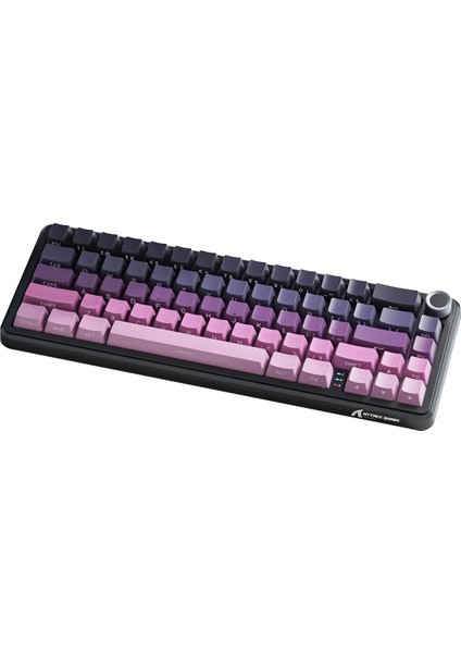 Attack Shark X66 Kablosuz Mekanik Klavye Side Printed Pbt Keycaps