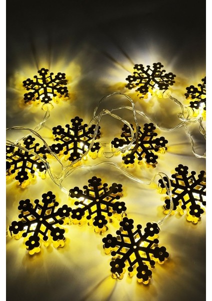 Kartanesi Modeli Metal Pilli LED Işık 2 Metre