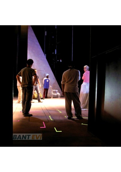 Neon Bez Bant Turuncu Tesa 4671 Highlight Gaffer 19mmX25mt Fosforlu Sahne İşaretleme Kamera Bandı