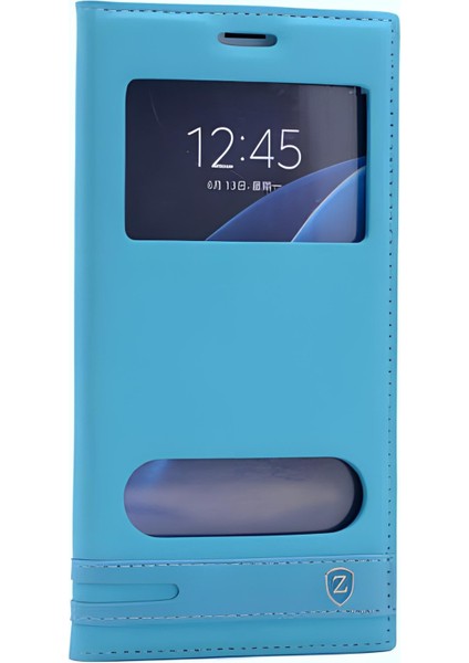 Galaxy A5 2016 Kılıf Pencereli Elite Kapaklı Kılıf