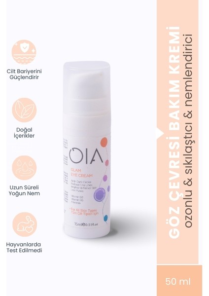 Göz Çevresi & Bakım Kremi 15 Ml