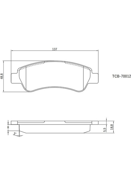 Arka Balata Fıat/peugeot Boxer 4.06 11 Ducato 07.06 11 Jumper 4 -1682 4253.60 - 4254.69 - 77364016 - 4253.59