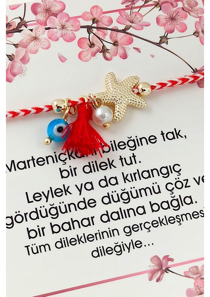 Premium Asansörlü Marteniçka Bileklik Kartlı Kırmızı Ipli Marteniçka Bileklik 70792 fiyatları