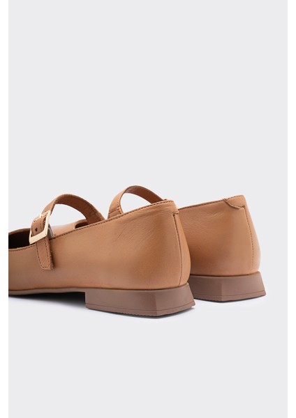 Lili Taba Deri Kadın Ayakkabı modelleri