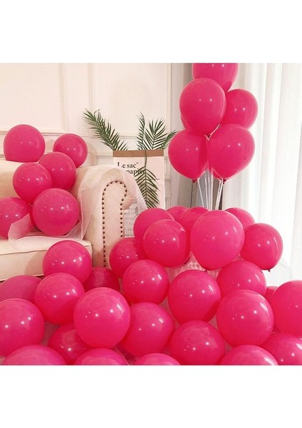 Gemar 15 Adet Balon Metalik Pembe Renk fiyatları