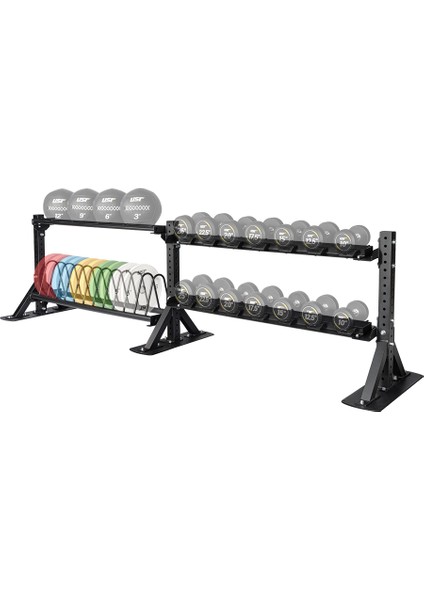 MILETOS-C-R22 Bumper Plaka-Dambıl-Wallball Rafı