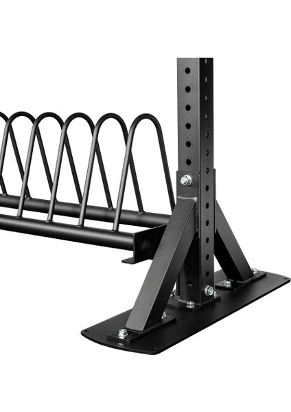 MILETOS-B-R20 2 Katlı Bumper Plaka-Dambıl-Kettlebell Rafı