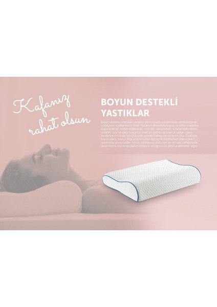BOYUN DESTEKLİ VİSCO YASTIK -Cooler Materyal