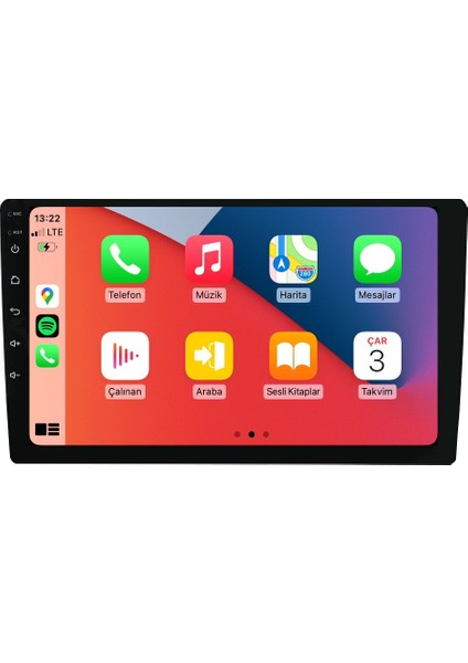Tek Din Girişli Üniversal 2gb Ram 32GB Hafızalı 10 Inç Multimedya Kablosuz Carplay Android Auto Oem Multimedya Navigasyon