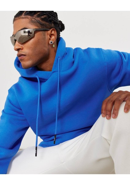 Basic Kapşonlu Sweatshirt