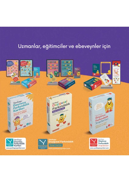 Terapi Farkındalık Kartları Seti (Danışman: Dr. Klinik Psikolog Mehmet Teber )