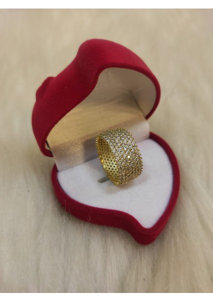 7 Sıra Gold Renk Tamtur Yüzük