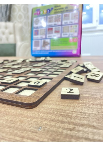 Ahşap Sudoku Oyunu