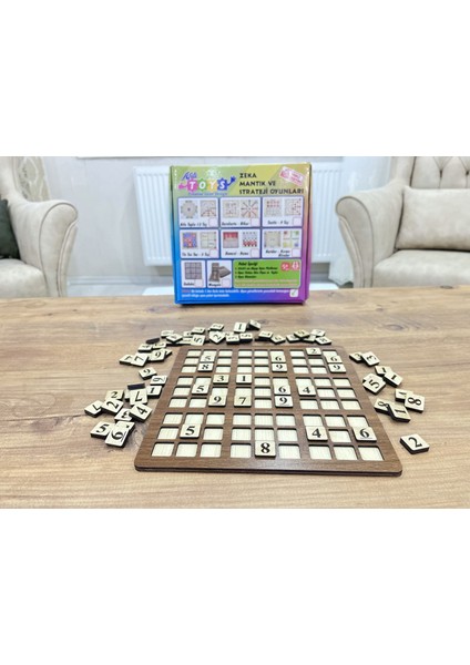 Ahşap Sudoku Oyunu