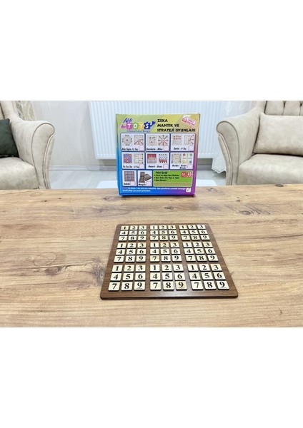 Ahşap Sudoku Oyunu