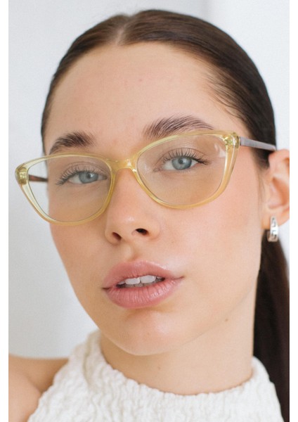 Hayrish Yellow Leopard Mavi Işık Koruyucu Gözlük