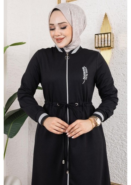 taşlı Ribana Detaylı Ferace fiyatları