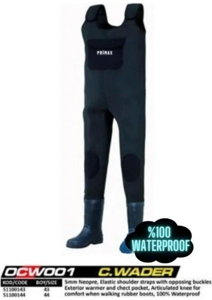 Primax Neopren Tulum Çizme