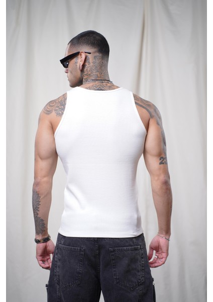 Baskılı Esnek Slim Fit Kaşkorseli Erkek Sporcu Atlet indirimleri