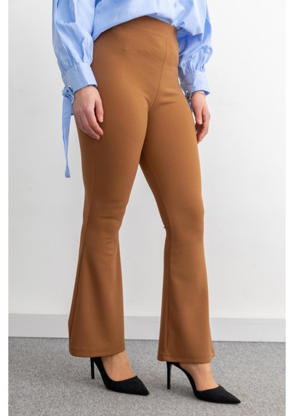 3041 Scuba Kadın Pantolon Camel indirimleri