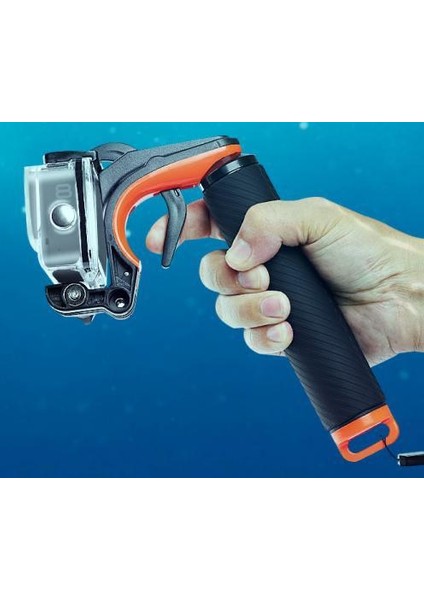 Gopro Şamandıralı Tetik Deklanşörlü Monopod