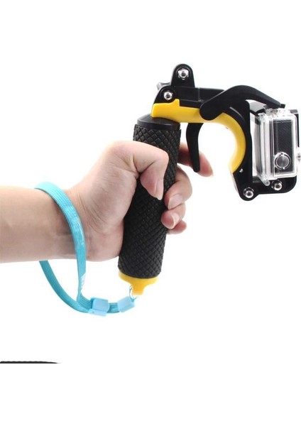 Gopro Şamandıralı Tetik Deklanşörlü Monopod