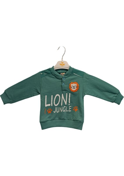 Lion Jungle Baskılı Erkek Çocuk Takım