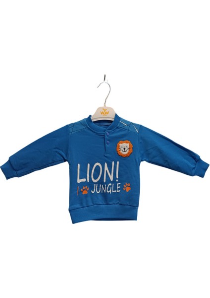 Lion Jungle Baskılı Erkek Çocuk Takım