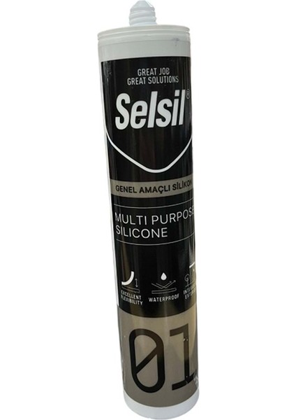 Selsil Beyaz Silikon 280 gr