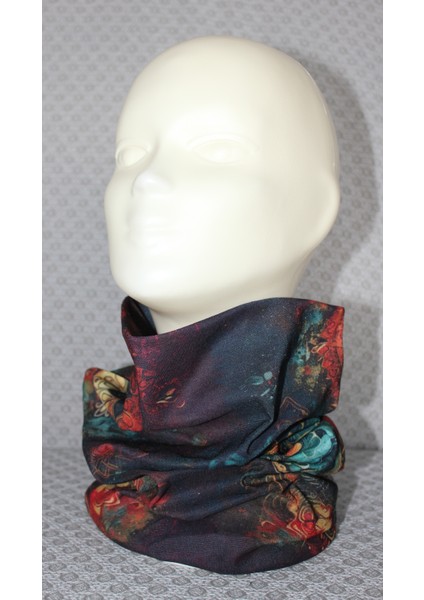 Mandala Desenli Boyunluk Baf Bandana modelleri