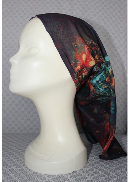 Mandala Desenli Boyunluk Baf Bandana fırsatları