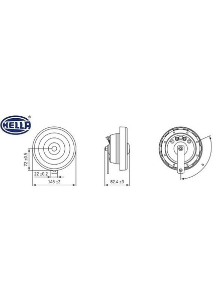 12V Didit Korna Süperton 280/380 Hz (Takım) modelleri
