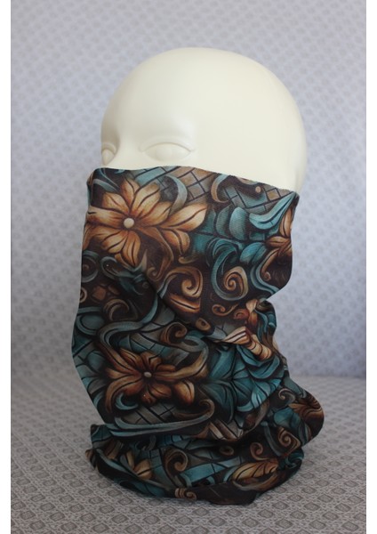 Çiçek Desenli Boyunluk Baf Bandana fiyatları