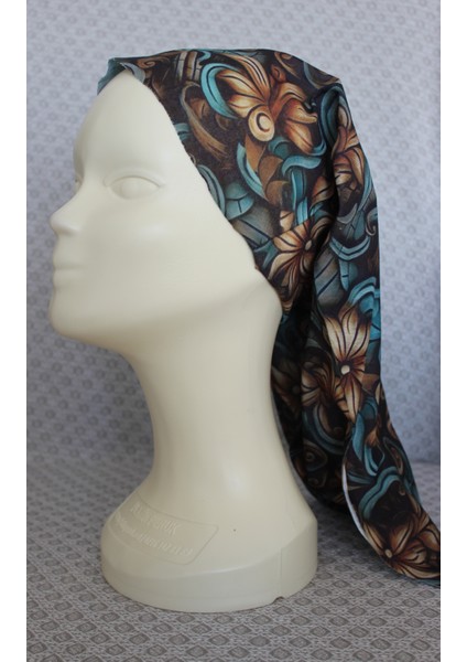 Çiçek Desenli Boyunluk Baf Bandana fırsatları