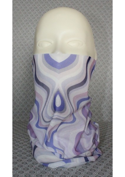 Desenli Boyunluk Baf Bandana