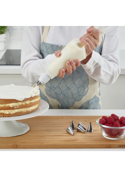 Pasta Yapım Seti Hazırlık Seti Ikea Hamur Şekillendirici + Krema Sıkma Torbası + 2'li Spatula