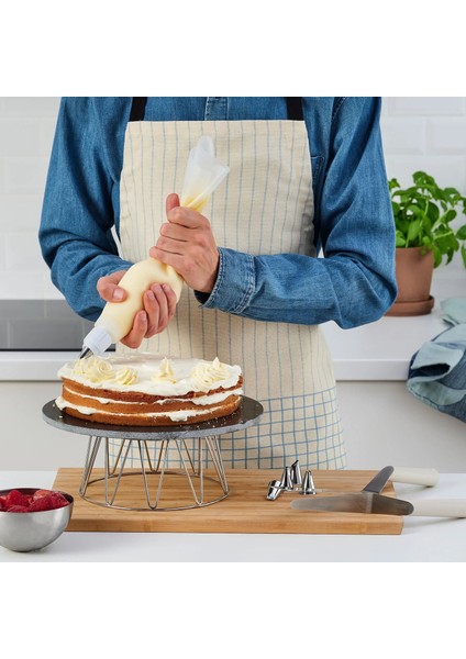 Pasta Yapım Seti Hazırlık Seti Ikea Hamur Şekillendirici + Krema Sıkma Torbası + 2'li Spatula
