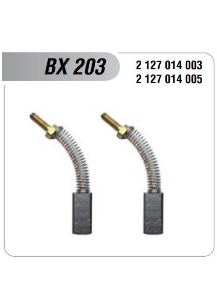 Alternatör Kömürü Bosch Tipi 302 Em (2 Ad)