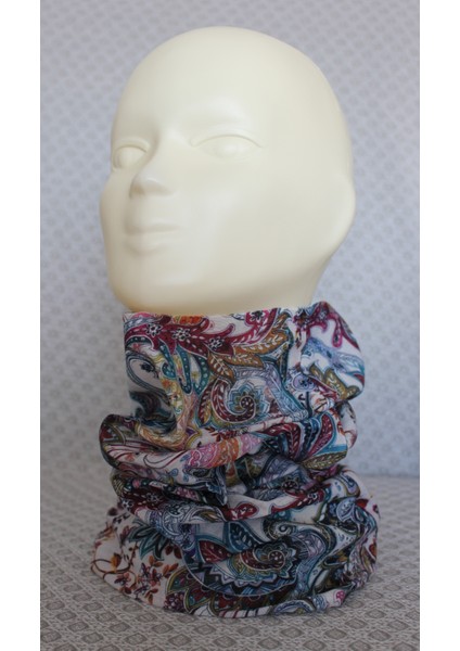 Etnik Desenli Boyunluk Baf Bandana modelleri
