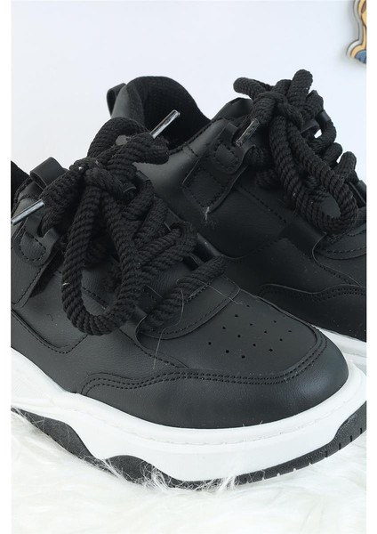 Unisex Çocuk Spor Ayakkabı Kuromi Spor Ayakkabı Özel Tasarım Bağçıklı ve Cırtlı Çocuk Sneaker Spor