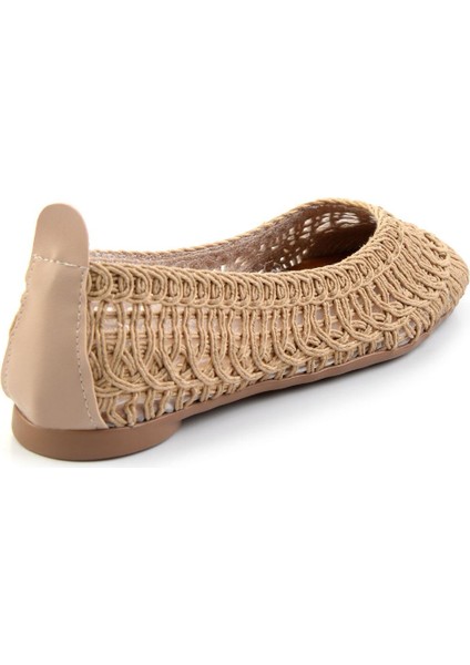 Camel Hasır Kadın Babet K01823124028 modelleri